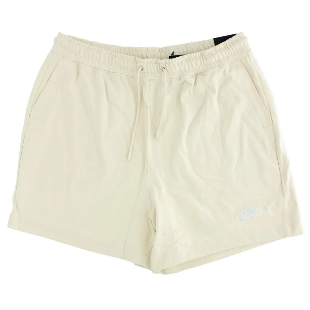 Nike Sportswear Club Fleece Women's Mid-Rise Shorts, X-Large, Cream CJ3754-113